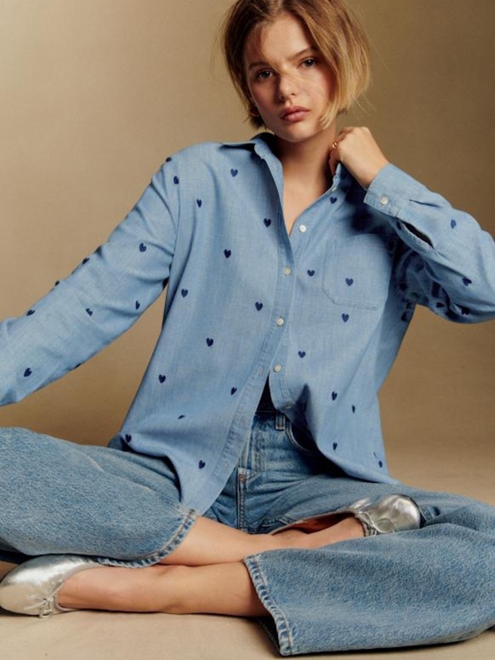 Sezane TOMBOY SHIRT